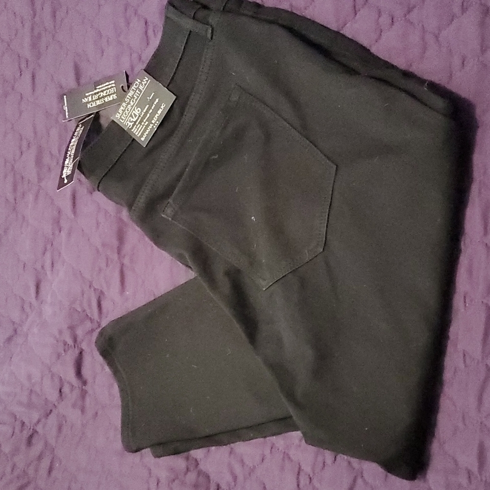 Brand New Banana Republic Black Jeans